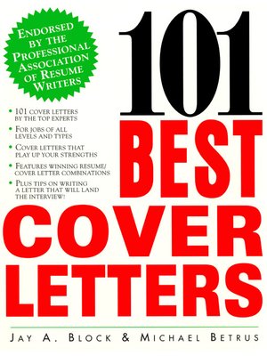 cover image of 101 Best Cover Letters